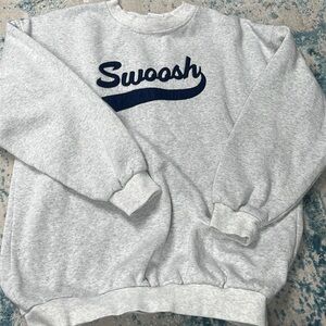 New without tags Nike large swoosh sweatshirt youth Large